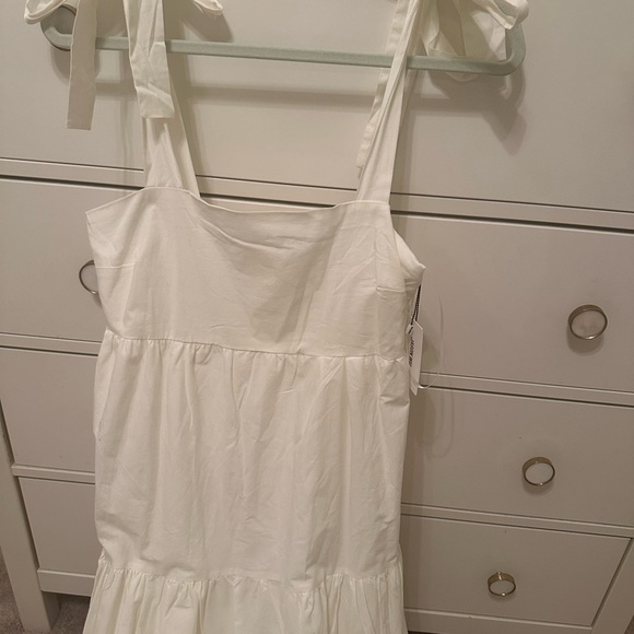 Jason Wu off white Maxi Eyelet Summer Dress Small - Picture 5 of 8